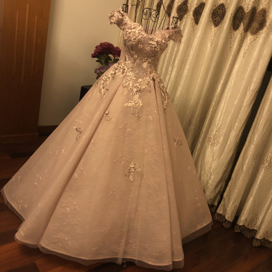 Princess Formal Ball Gown Wedding Dress