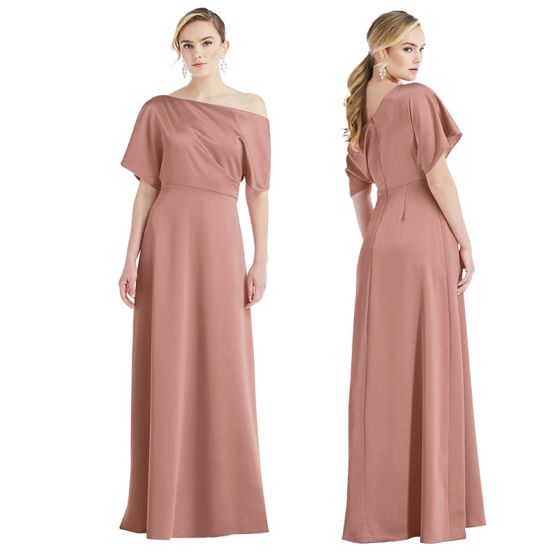 Bridesmaid satin summer Dress