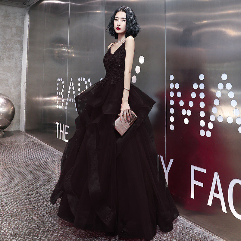 High-end Formal Mesh Dress