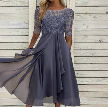 Women's Spring And Summer Bridesmaid Evening Dress