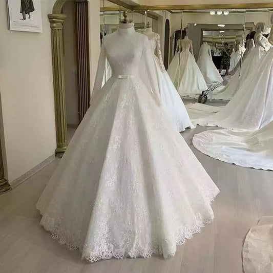 Women's Fashion Lace Wedding Dress