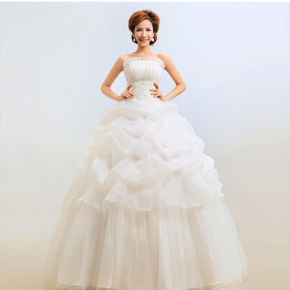 New Bustier Princess Thin Wedding Dress