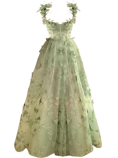 Floral Formal Princess Dress