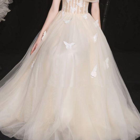 Women's Fashion Banquet Butterfly Dress