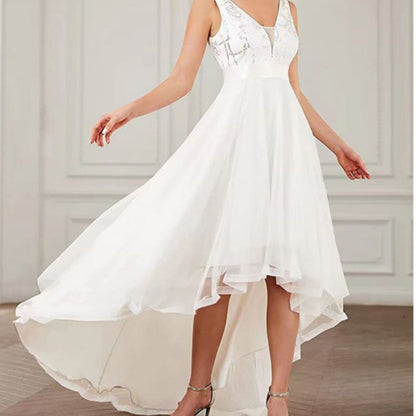 Bridesmaid Formal Sequin Dress