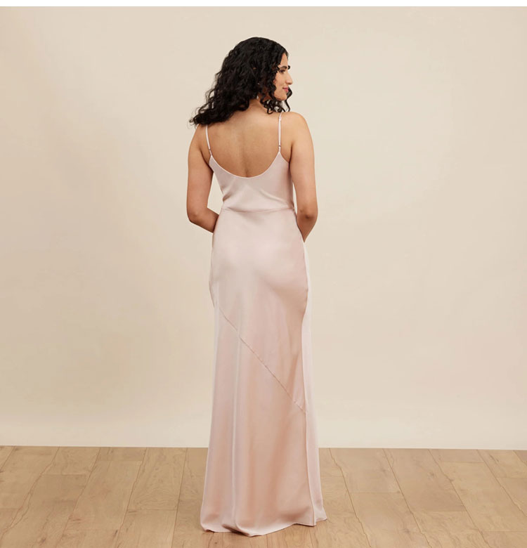 Satin Bridesmaid Dress