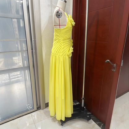 Embroidered Camisole Dress Beautifully Highlights Your Alluring