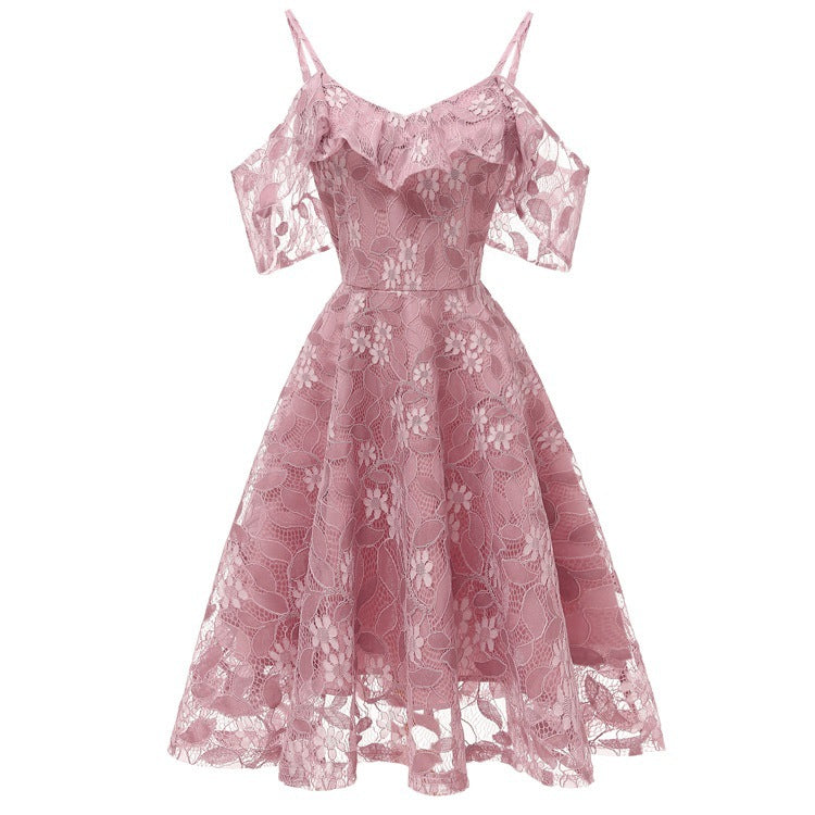 New spring dress bridesmaid dress with strapless sexy