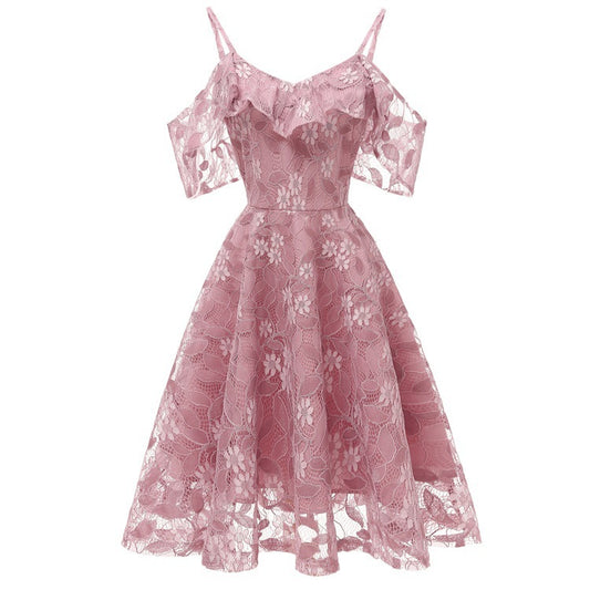 New spring dress bridesmaid dress with strapless sexy