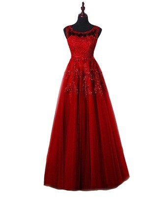 Summer Banquet One-shoulder Bridesmaid Dress Long Style