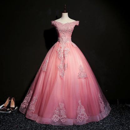 Elegant Formal Ball Gown Wedding Dress