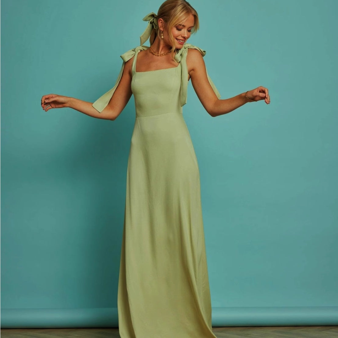 Satin Bridesmaid Dress