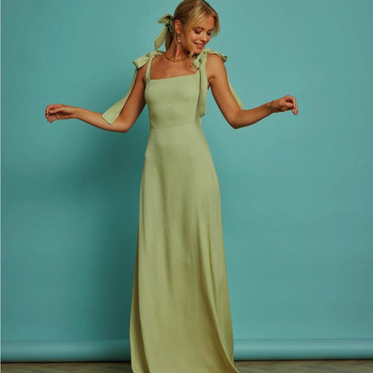 Satin Bridesmaid Dress