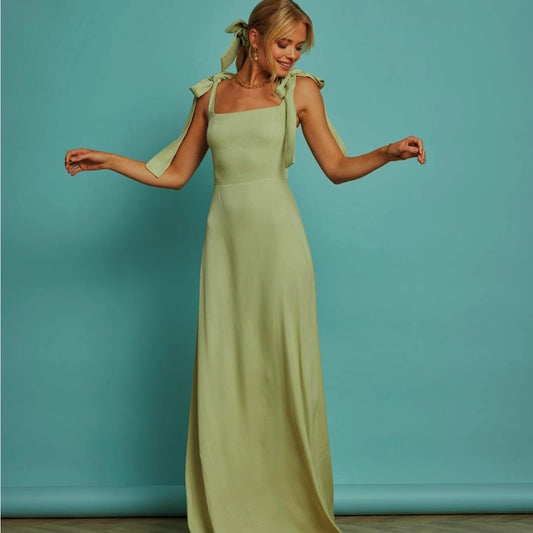 Satin Bridesmaid Dress