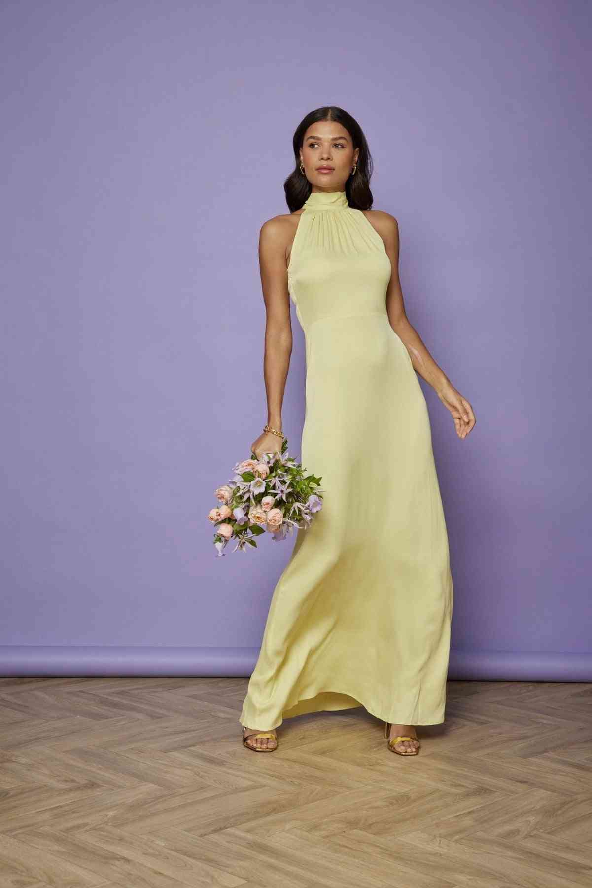 Satin Bridesmaid Dress