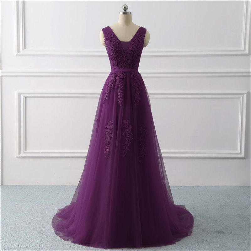 Little Tail Wedding Bridesmaid Lace Evening Dress