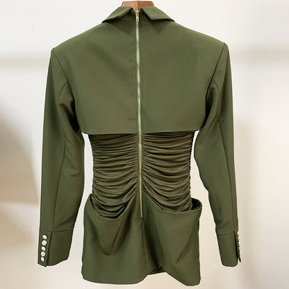Evening bag hip dress