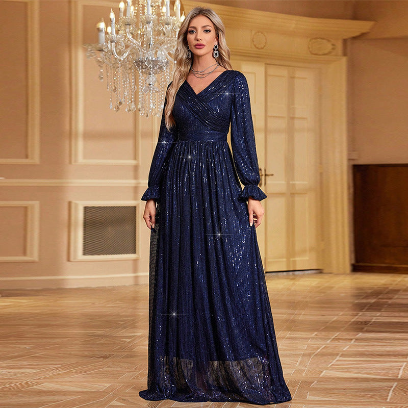 Women's Fashion Slim-fit Evening Formal Dress