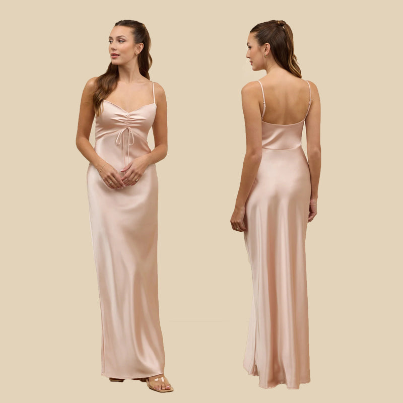Satin Bridesmaid Dress