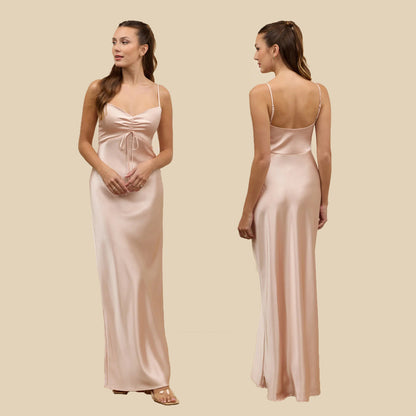 Satin Bridesmaid Dress
