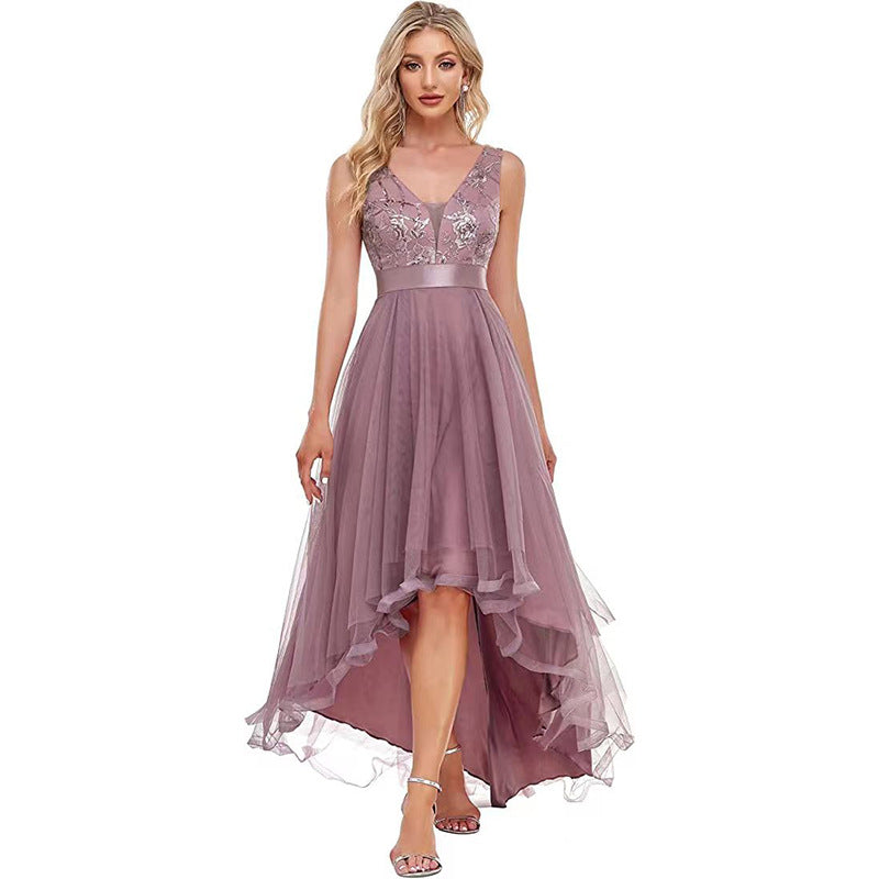 Bridesmaid Formal Sequin Dress