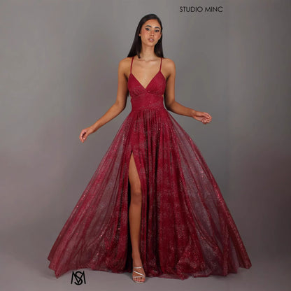 Womens Sleeveless Strapless Maxi Dress With A Flared Hem