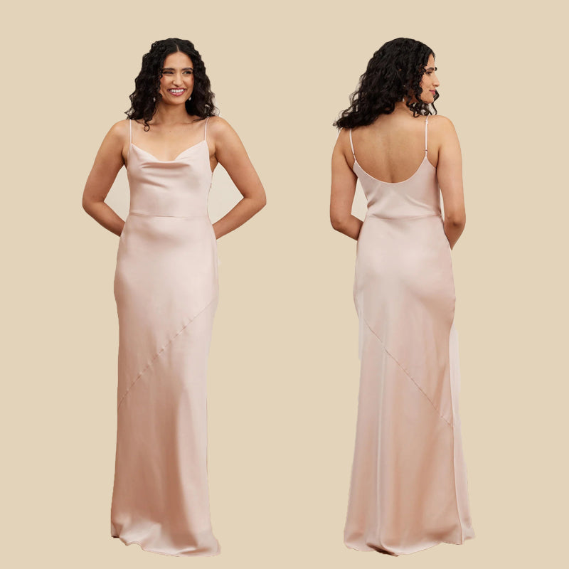 Satin Bridesmaid Dress