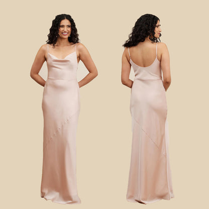 Satin Bridesmaid Dress
