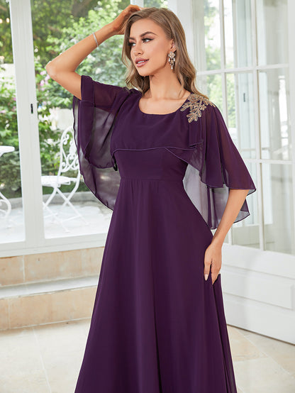 Summer Dress Women's Loose Slim Bridesmaid Dress Daily Party Chiffon