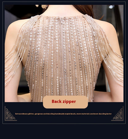 Evening Gown Female Banquet Temperament Host Fashion Formal Dress