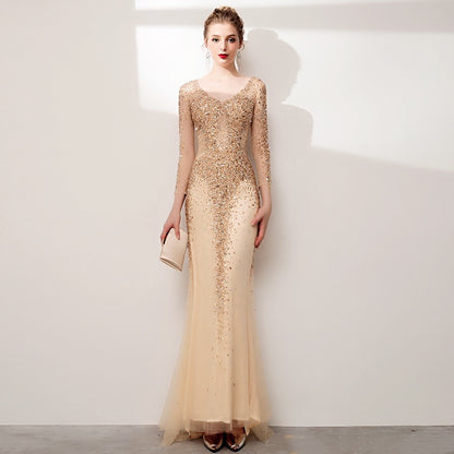 Sequin Fish Tail Formal Dress