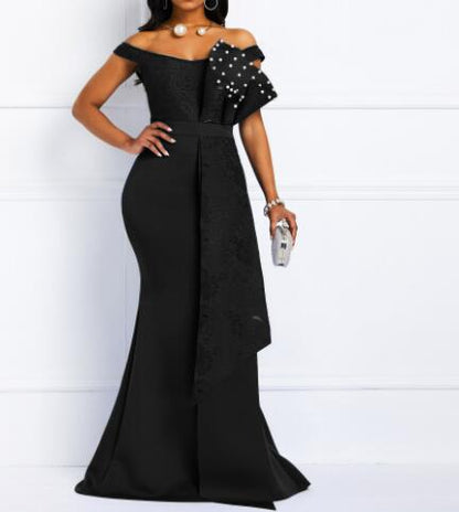 European And American Banquet Evening Dress, Bridesmaid Dress