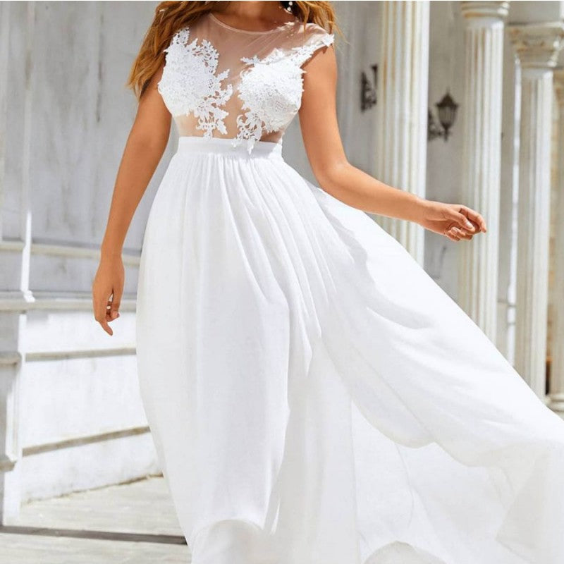 Minimalist Satin Mermaid Wedding Dress with Dramatic Draped Cowl Back.