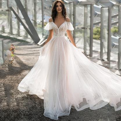 Wedding Dress Slim Slimming Shoulders