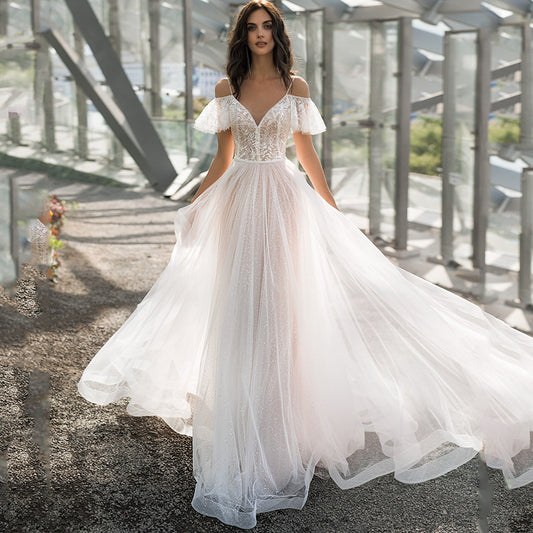 Wedding Dress Slim Slimming Shoulders