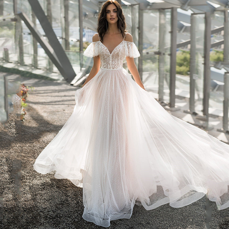 Wedding Dress Slim Slimming Shoulders