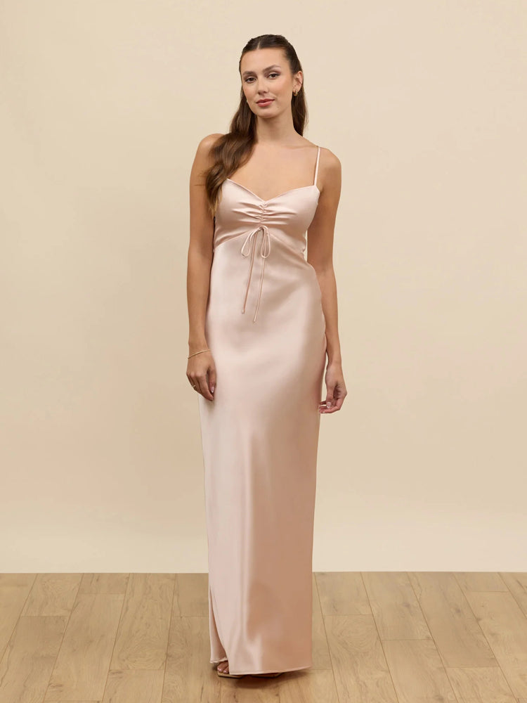 Satin Bridesmaid Dress