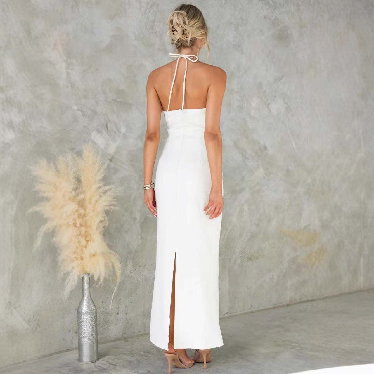 Women's Neck-Hanging Elegant Formal Semi Formal Dress
