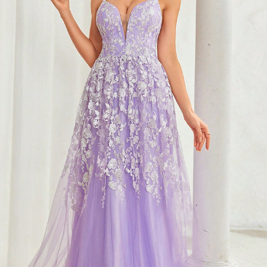 Violet Formal Gown