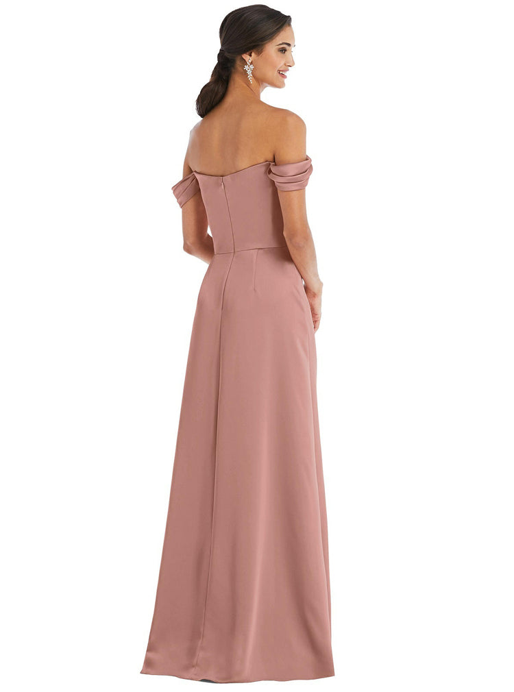 Bridesmaid satin summer Dress