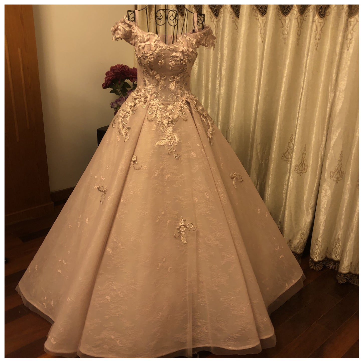 Princess Formal Ball Gown Wedding Dress