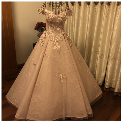Princess Formal Ball Gown Wedding Dress