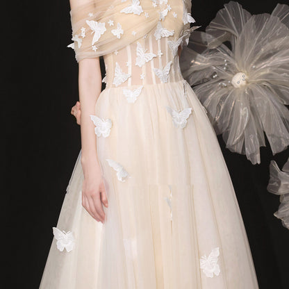 Women's Fashion Banquet Butterfly Dress