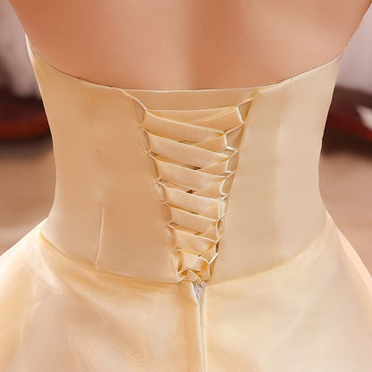 New Bustier Princess Thin Wedding Dress