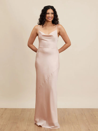 Satin Bridesmaid Dress
