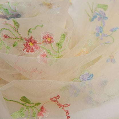 Formal floral fairytale long sleeve dress