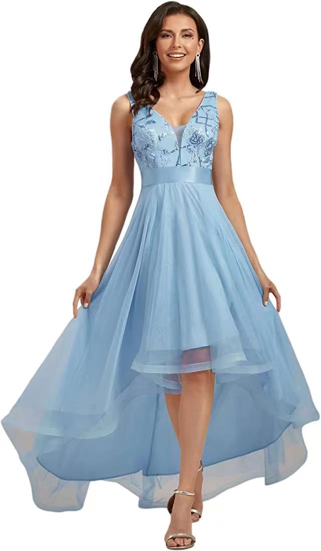Bridesmaid Formal Sequin Dress