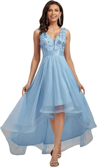 Bridesmaid Formal Sequin Dress
