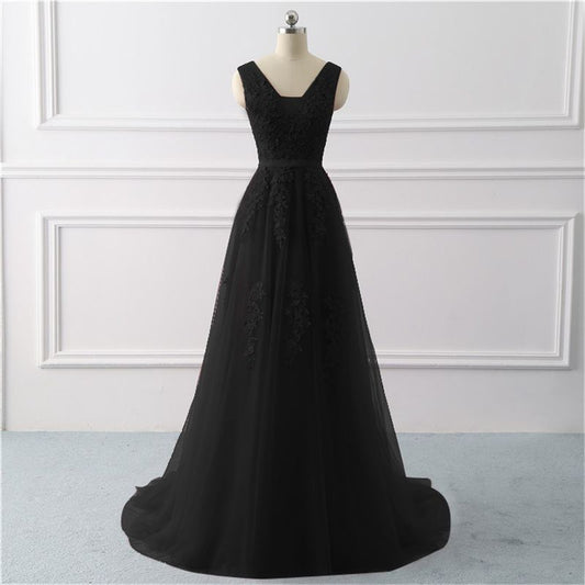 Little Tail Wedding Bridesmaid Lace Evening Dress