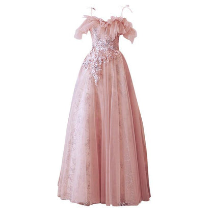 Women's Sexy Suspender Formal Dress